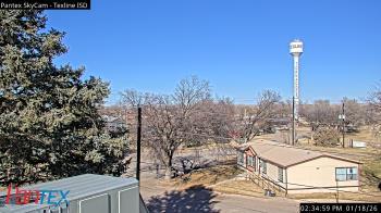 Weather camera view of Texline ISD.