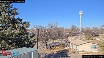 Weather camera view of Texline ISD.