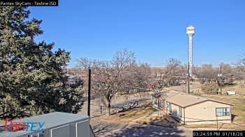 Weather camera view of Texline ISD.