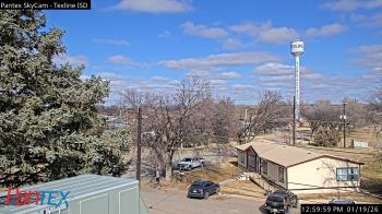 Weather camera view of Texline ISD.