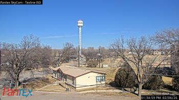 Weather camera view of Texline ISD.