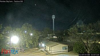 Weather camera view of Texline ISD.