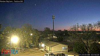Weather camera view of Texline ISD.