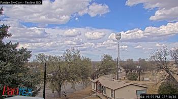 Weather camera view of Texline ISD.