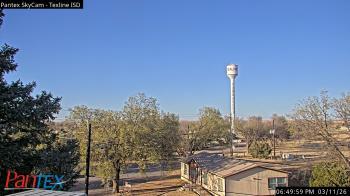 Weather camera view of Texline ISD.