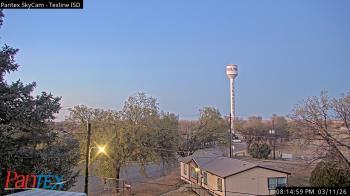 Weather camera view of Texline ISD.