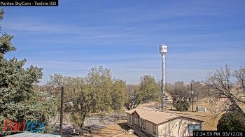 Weather camera view of Texline ISD.