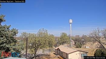 Weather camera view of Texline ISD.