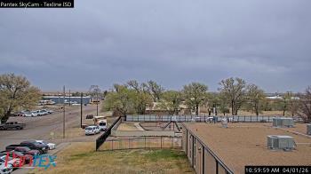 Weather camera view of Texline ISD.