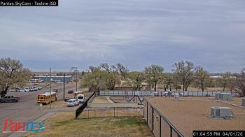 Weather camera view of Texline ISD.