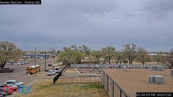 Weather camera view of Texline ISD.