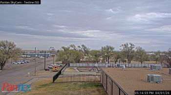 Weather camera view of Texline ISD.