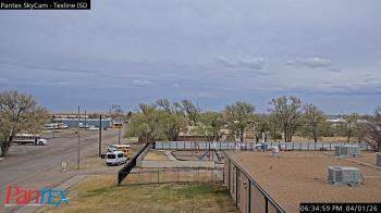 Weather camera view of Texline ISD.