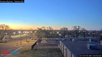 Weather camera view of Texline ISD.