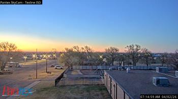Weather camera view of Texline ISD.