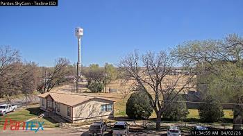 Weather camera view of Texline ISD.