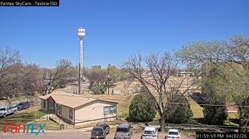 Weather camera view of Texline ISD.