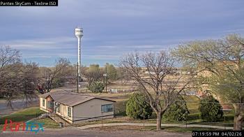 Weather camera view of Texline ISD.