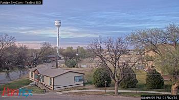 Weather camera view of Texline ISD.