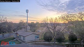Weather camera view of Texline ISD.