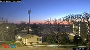 Weather camera view of Texline ISD.