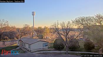 Weather camera view of Texline ISD.