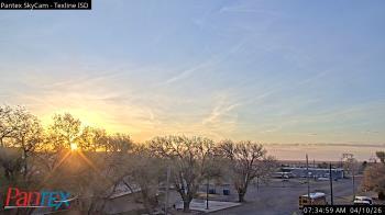 Weather camera view of Texline ISD.