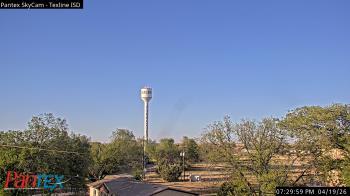 Weather camera view of Texline ISD.