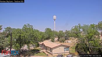 Weather camera view of Texline ISD.