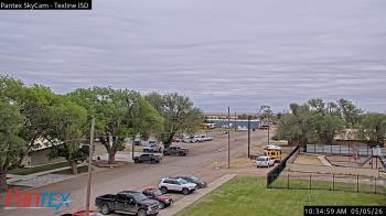 Weather camera view of Texline ISD.