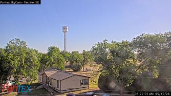 Weather camera view of Texline ISD.