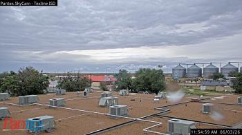Weather camera view of Texline ISD.