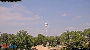 Weather camera view of Texline ISD.