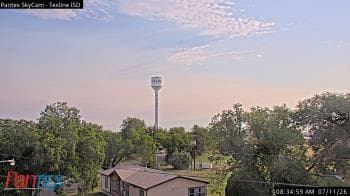 Weather camera view of Texline ISD.
