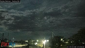 Weather camera view of Texline ISD.