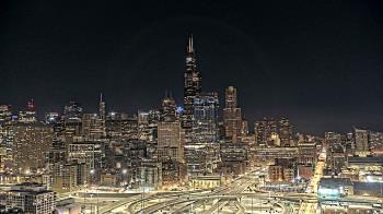 Weather camera view of UIC - University of Illinois Chicago.