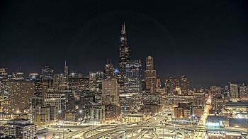 Weather camera view of UIC - University of Illinois Chicago.