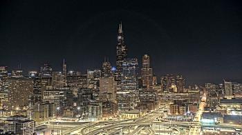 Weather camera view of UIC - University of Illinois Chicago.