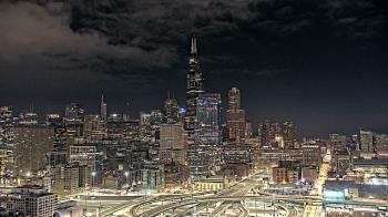 Weather camera view of UIC - University of Illinois Chicago.