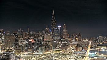 Weather camera view of UIC - University of Illinois Chicago.