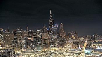 Weather camera view of UIC - University of Illinois Chicago.