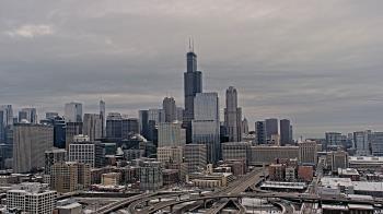 Weather camera view of UIC - University of Illinois Chicago.