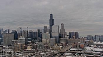 Weather camera view of UIC - University of Illinois Chicago.