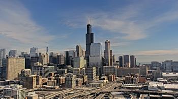 Weather camera view of UIC - University of Illinois Chicago.