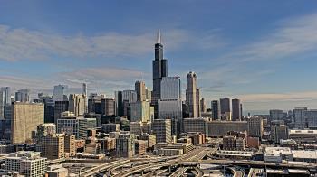 Weather camera view of UIC - University of Illinois Chicago.