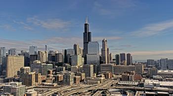 Weather camera view of UIC - University of Illinois Chicago.
