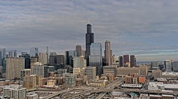 Weather camera view of UIC - University of Illinois Chicago.