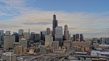 Weather camera view of UIC - University of Illinois Chicago.