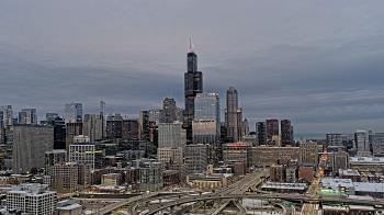 Weather camera view of UIC - University of Illinois Chicago.