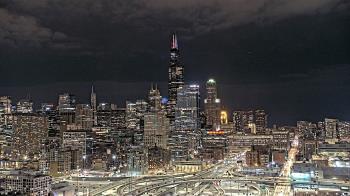 Weather camera view of UIC - University of Illinois Chicago.